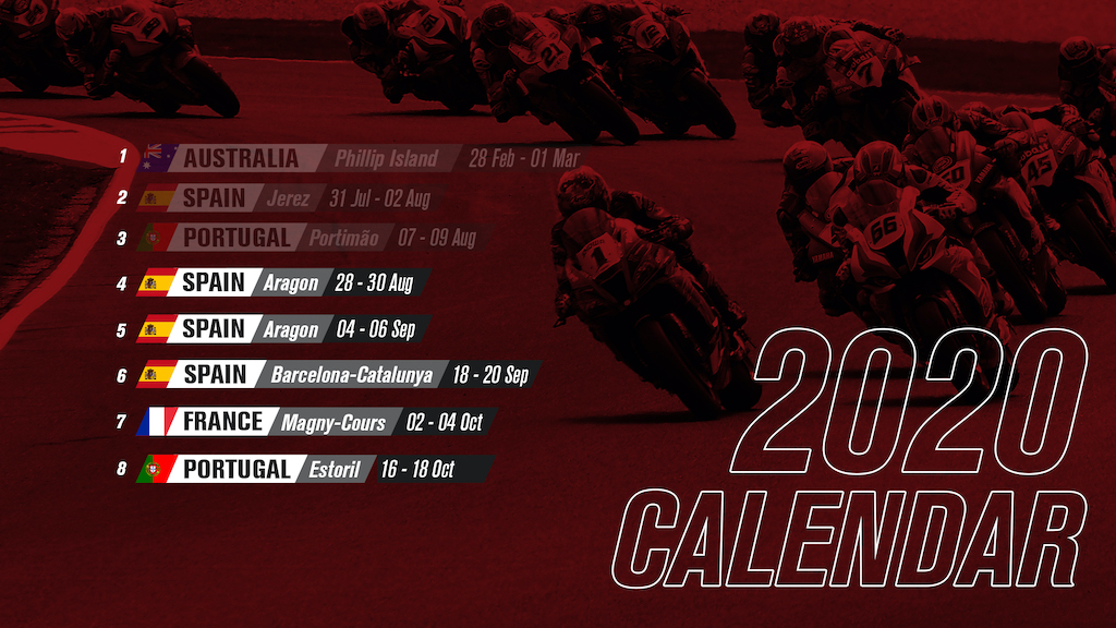 WorldSBK 2020 Calendar