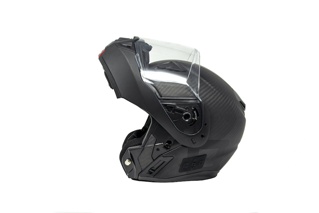 helmet no visor open