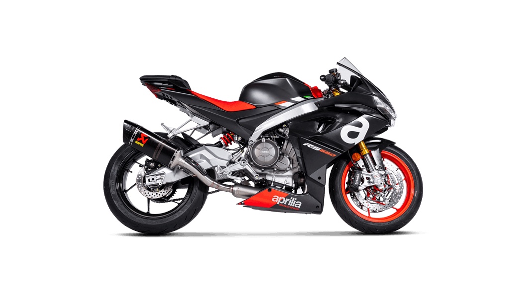 Akrapovic Carbon Racing Line Exhaust for the Aprilia RS 660