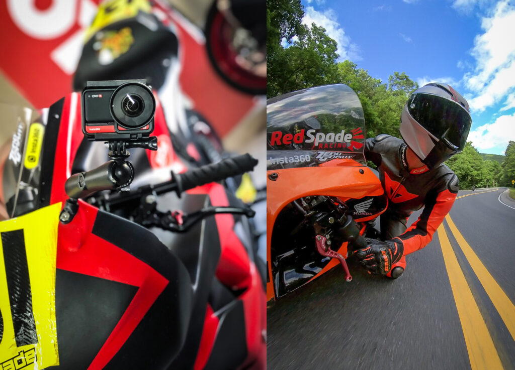 360 camera motorcycle mount