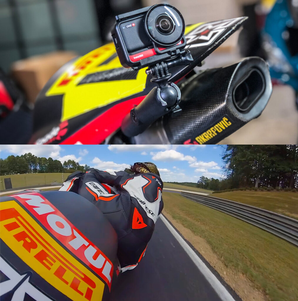 360 camera motorcycle mount