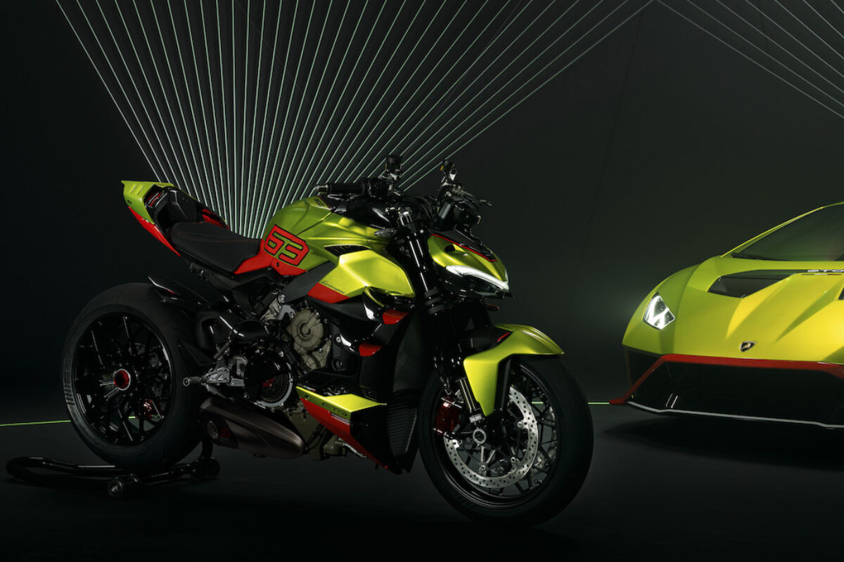 Ducati Streetfighter Lamborghini V4 – First Look