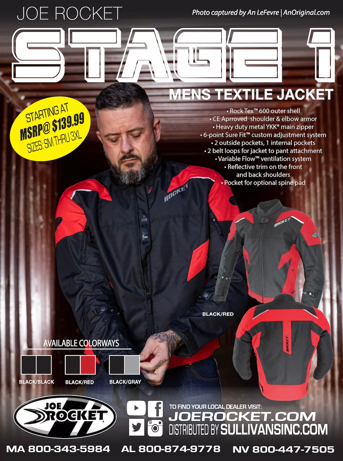 STAGE 1 JACKET — Joe Rocket