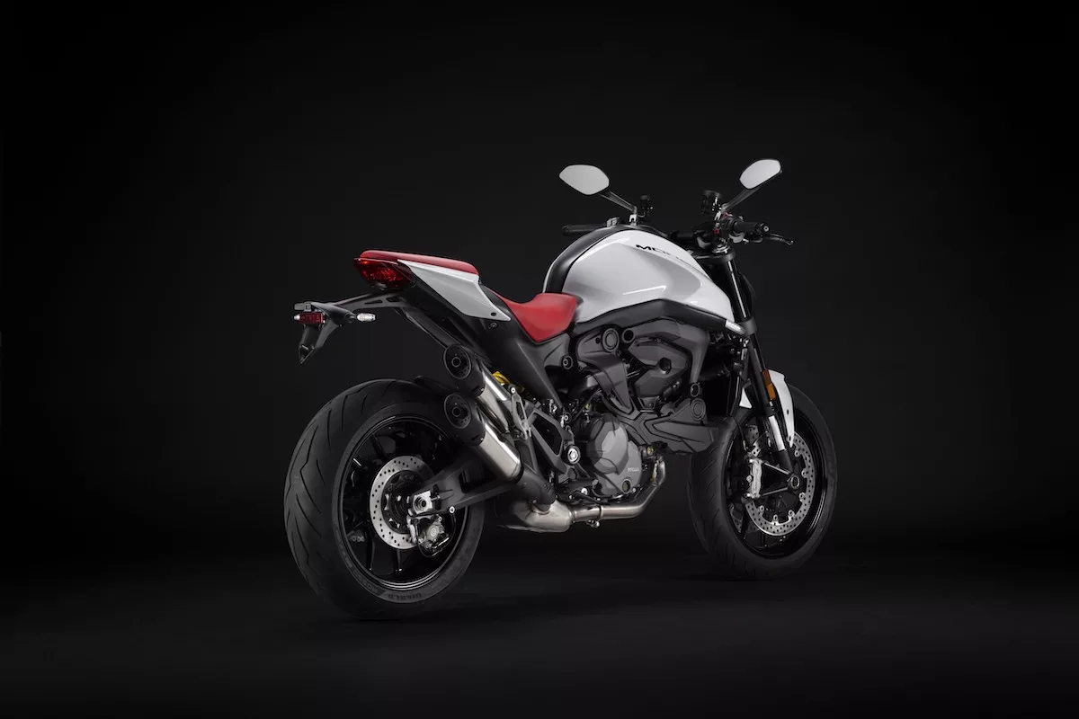 Iceberg White Ducati Monster