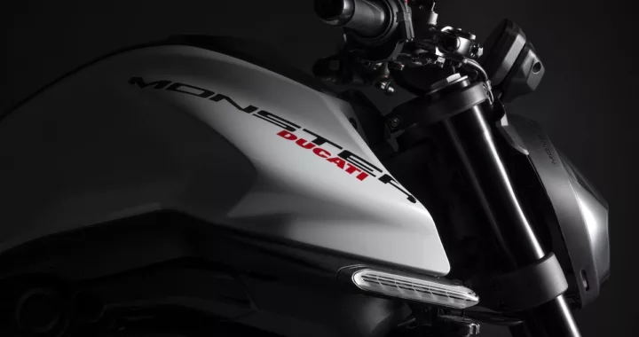 Iceberg White Ducati Monster