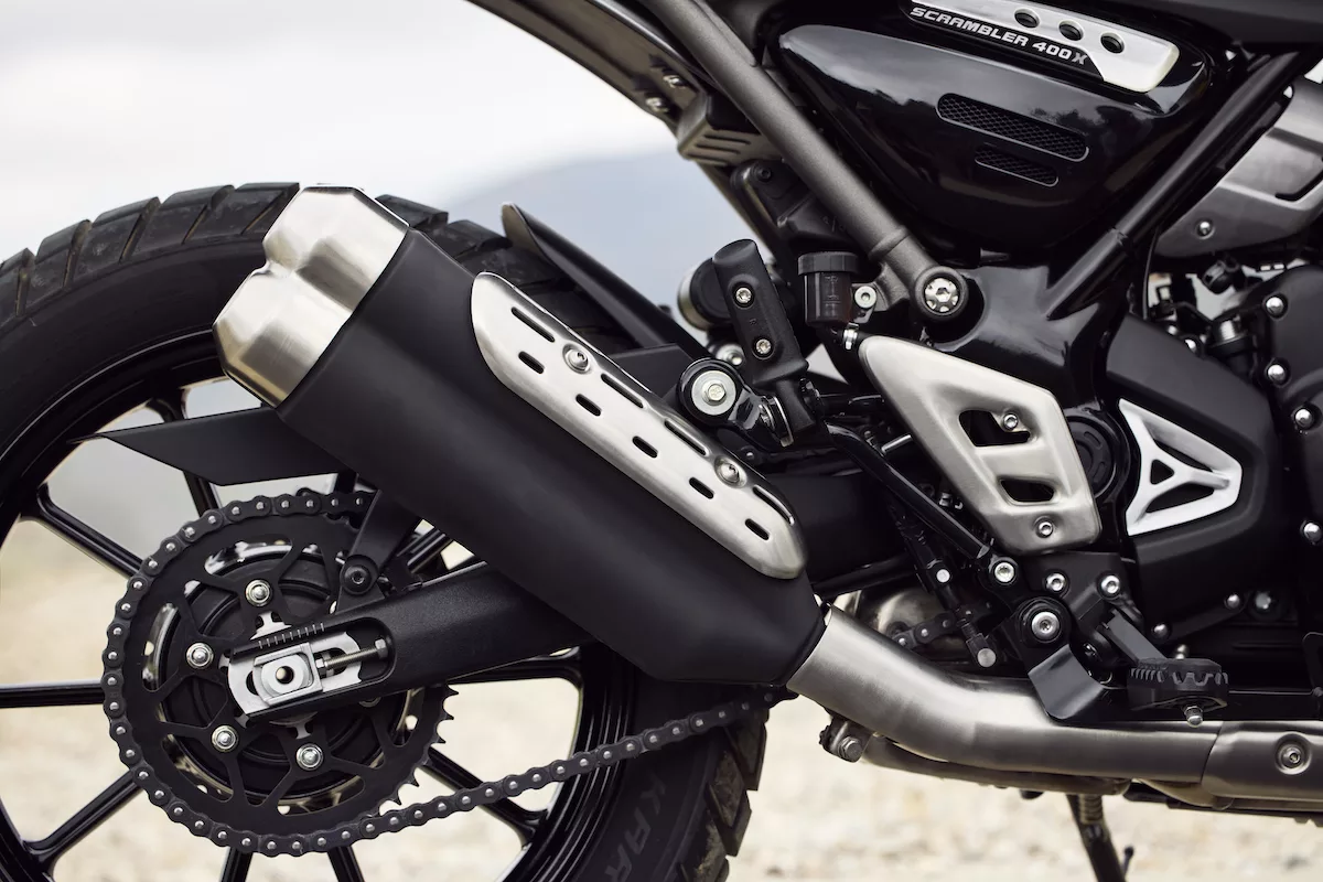 Triumph Scrambler 400 X - First Look 7 Triumph Scrambler 400 X