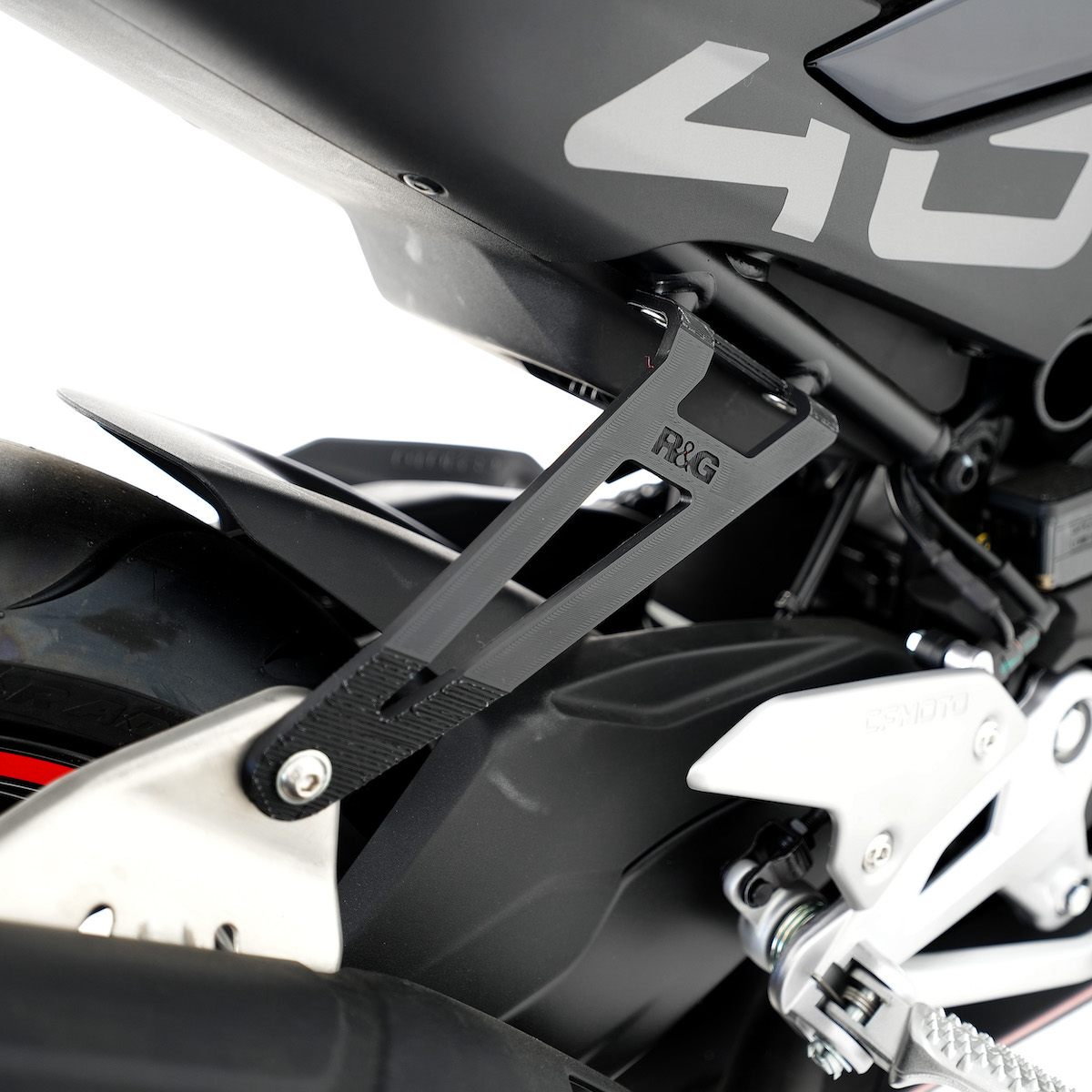 CFMoto 450SS Crash Protection from R&G 4 CFMoto 450SS Crash Protection