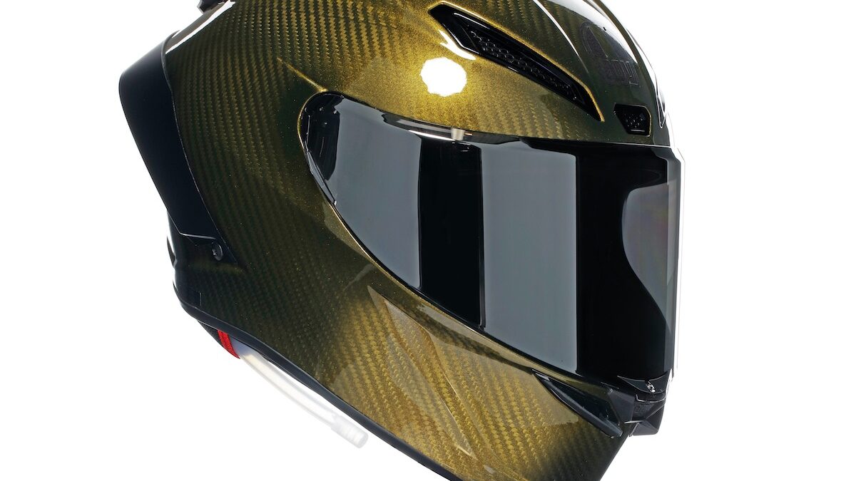 The Pista GP RR Oro Helmet from AGV - SportBikes Inc Magazine