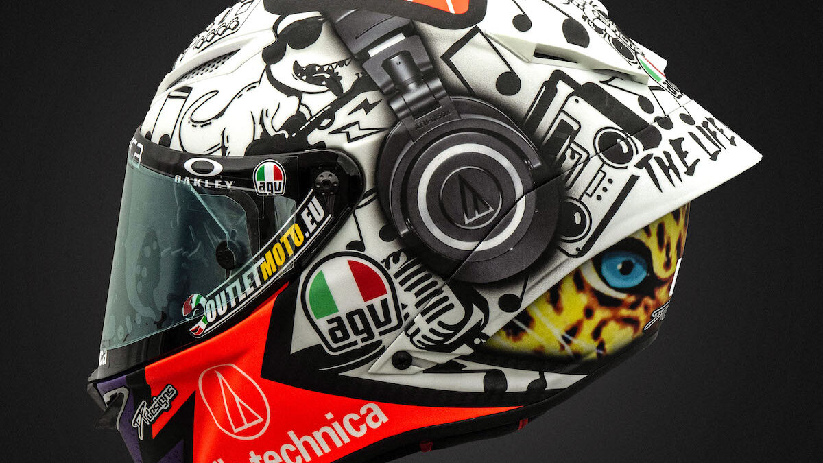 Guevara Motegi Limited Edition AGV Helmet - SportBikes Inc Magazine