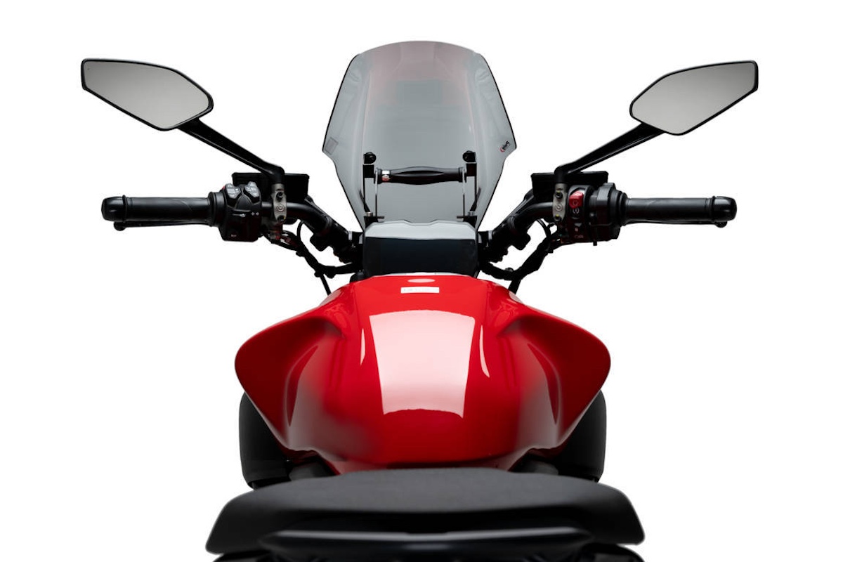 Diavel V4 Adjustable Windscreen from Puig 8