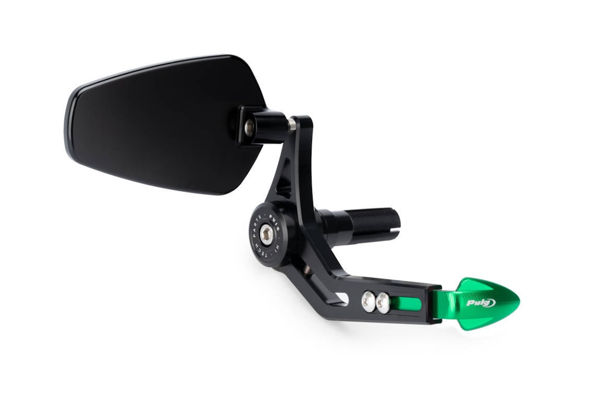 Puig Lever Protector with Mirror Pro 5
