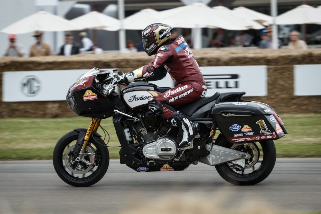 Indian Motorcycle at Goodwood