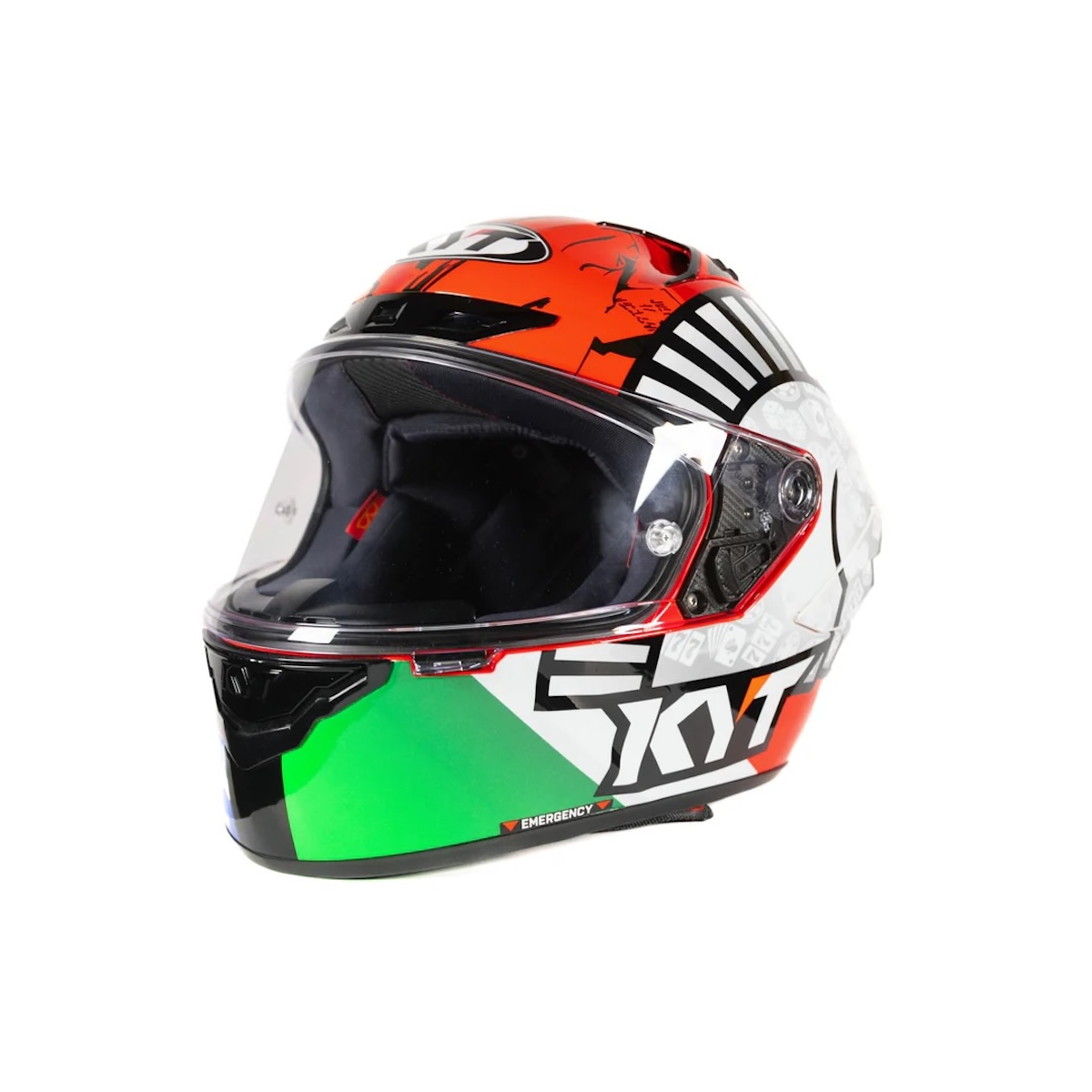 KYT NZ-Race Warhorse NYC Helmet 5