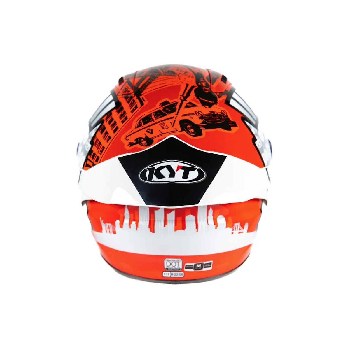 KYT NZ-Race Warhorse NYC Helmet 7 KYT NZ-Race Warhorse NYC