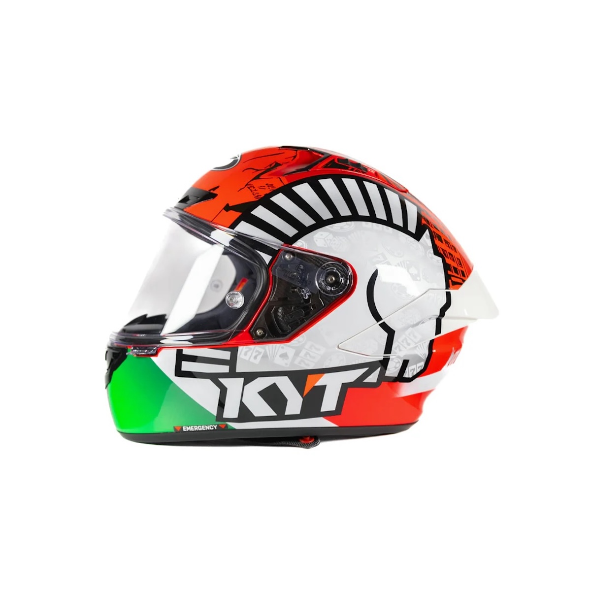 KYT NZ-Race Warhorse NYC Helmet 4