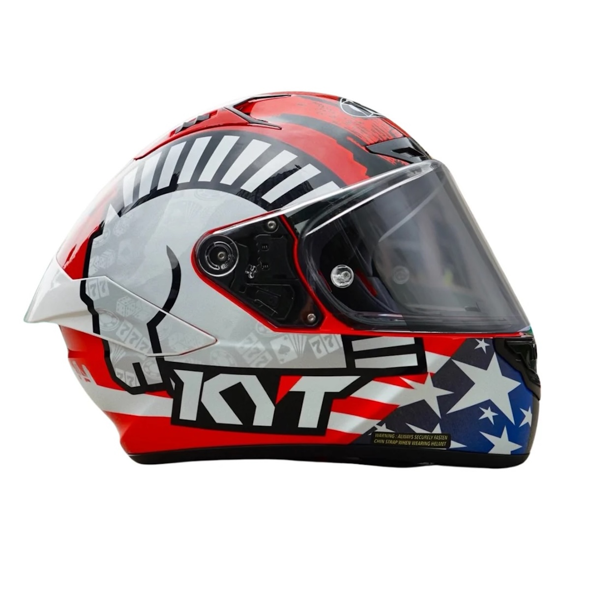 KYT NZ-Race Warhorse NYC Helmet 3 KYT NZ-Race Warhorse NYC