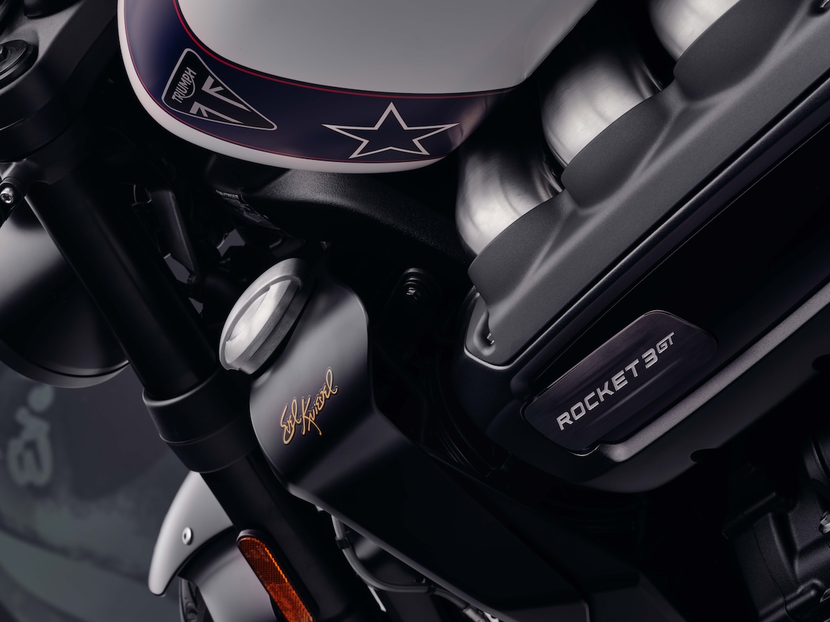 The Evel Knievel Triumph Rocket 3 R and Rocket 3 GT 5
