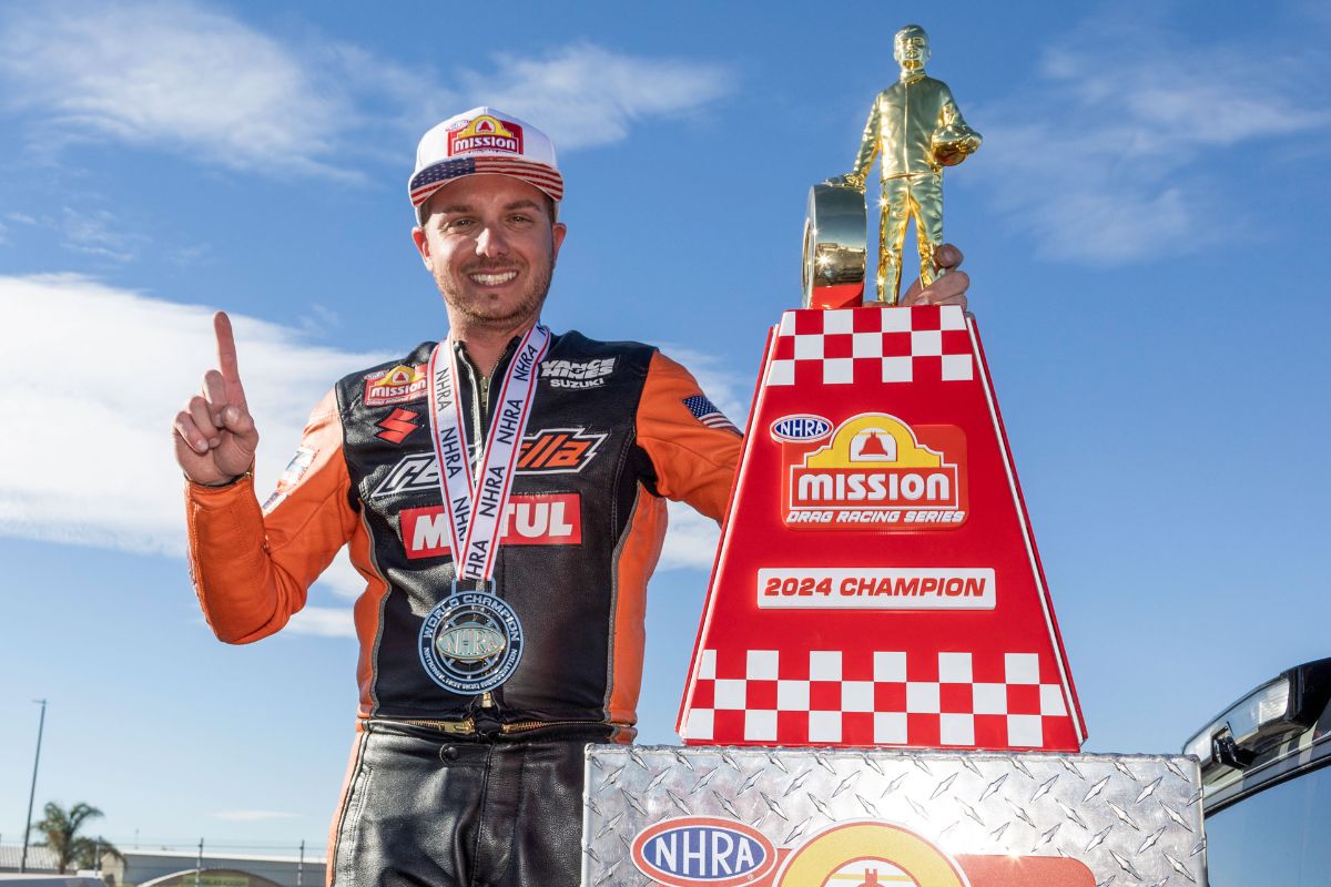 Gaige Herrera 2024 NHRA Champion 3 Gaige Herrera