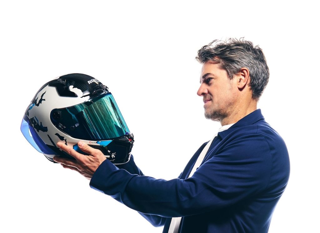 Carlos Checa Signed Helmet
