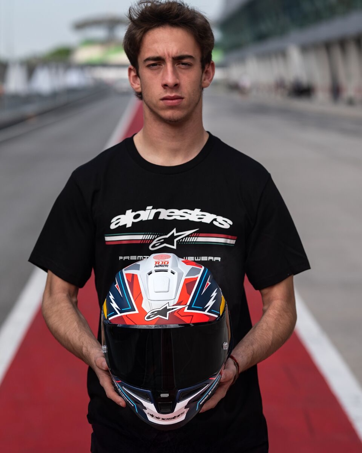 Alpinestars Pedro Acosta Replica S-R10 Racing Helmet 3 Alpinestars Pedro Acosta Replica