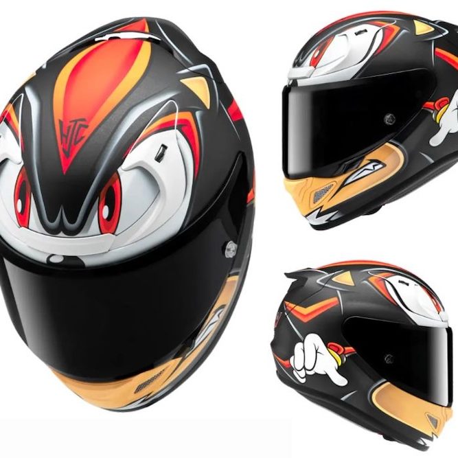 Shadow the Hedgehog RPHA 12 HJC Helmet - SportBikes Inc Magazine
