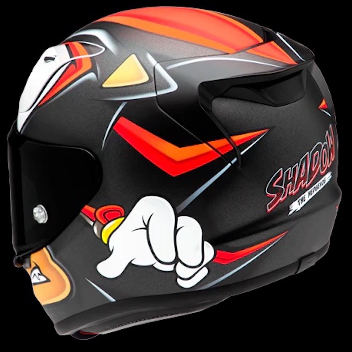 Shadow the Hedgehog RPHA 12 HJC Helmet 4 Shadow the Hedgehog RPHA 12