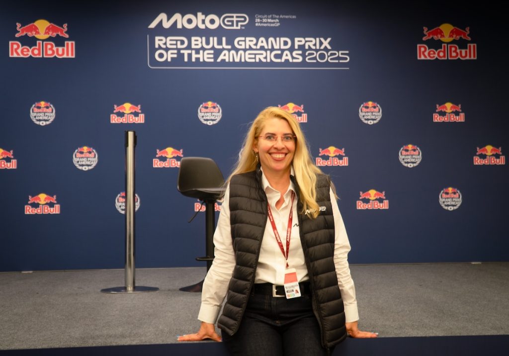 Friné Velilla - MotoGP Media Manager