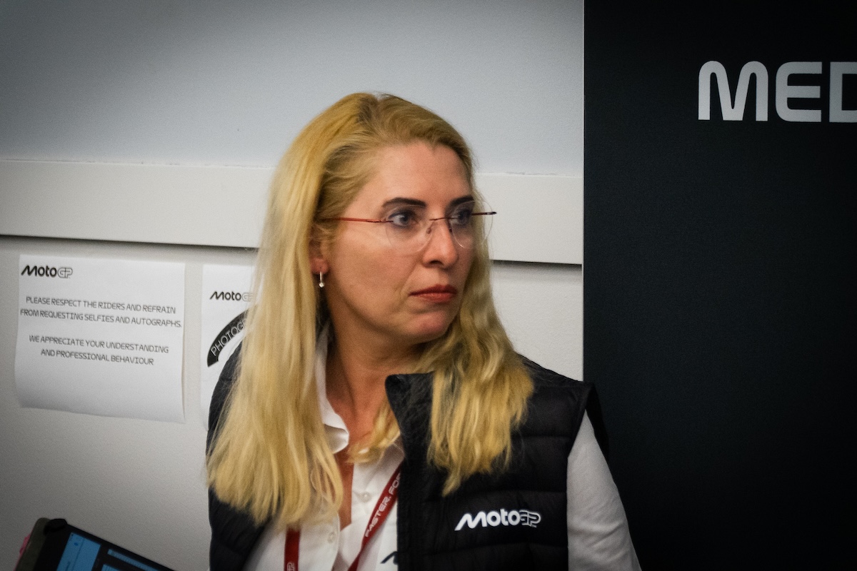 Friné Velilla - MotoGP Media Manager 5 Friné Velilla - MotoGP Media Manager