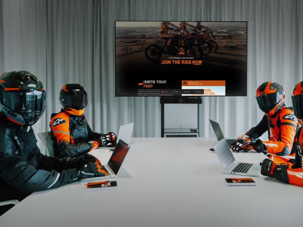 The KTM Orange Blood Campaign Heralds the Brand's Future 4 The KTM Orange Blood Campaign