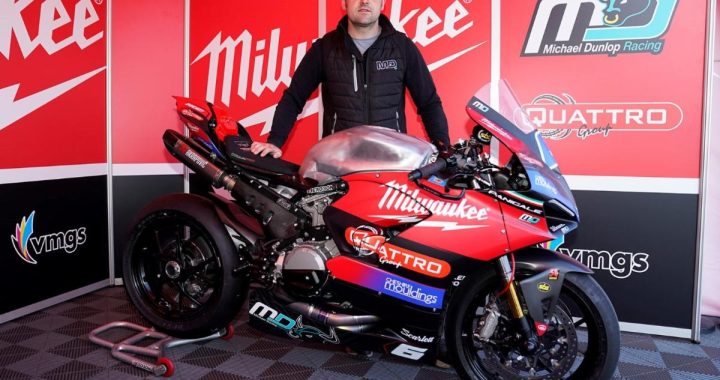 Michael Dunlop and MILWAUKEE Ducati for 2025 TT