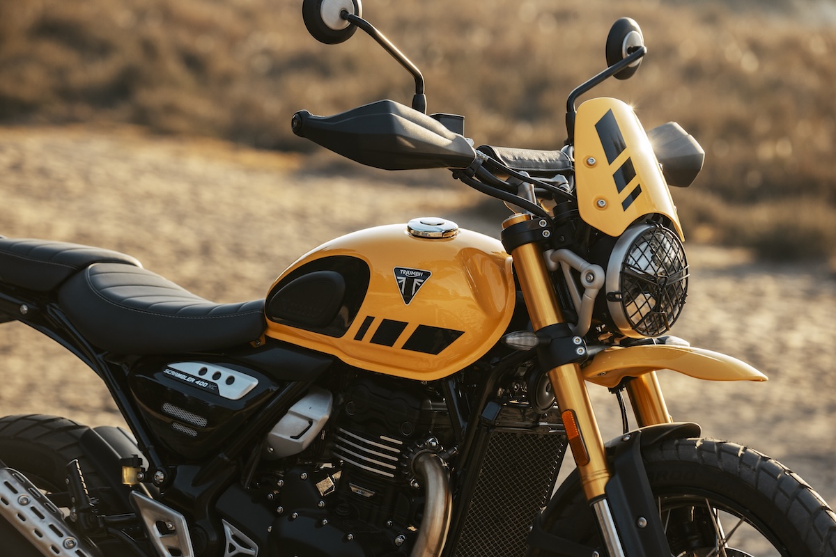 Triumph Scrambler 400 XC: First Look 11