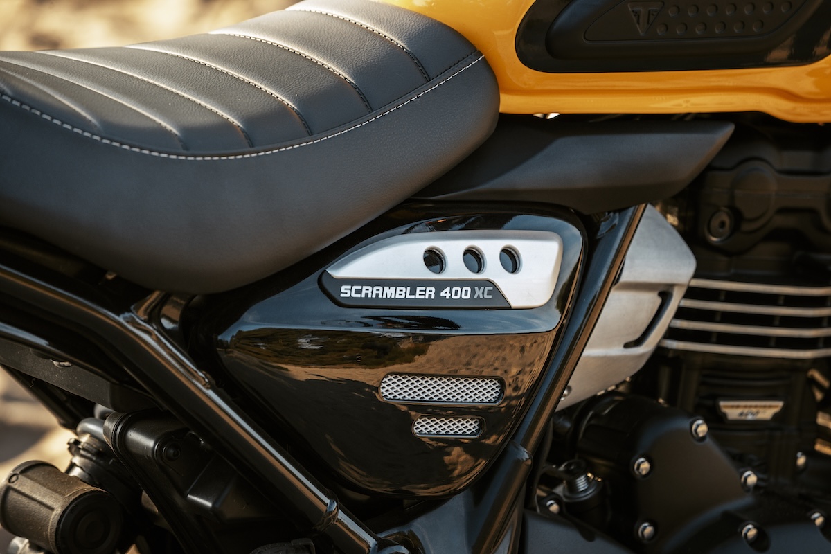Triumph Scrambler 400 XC: First Look 7 Triumph Scrambler 400 XC