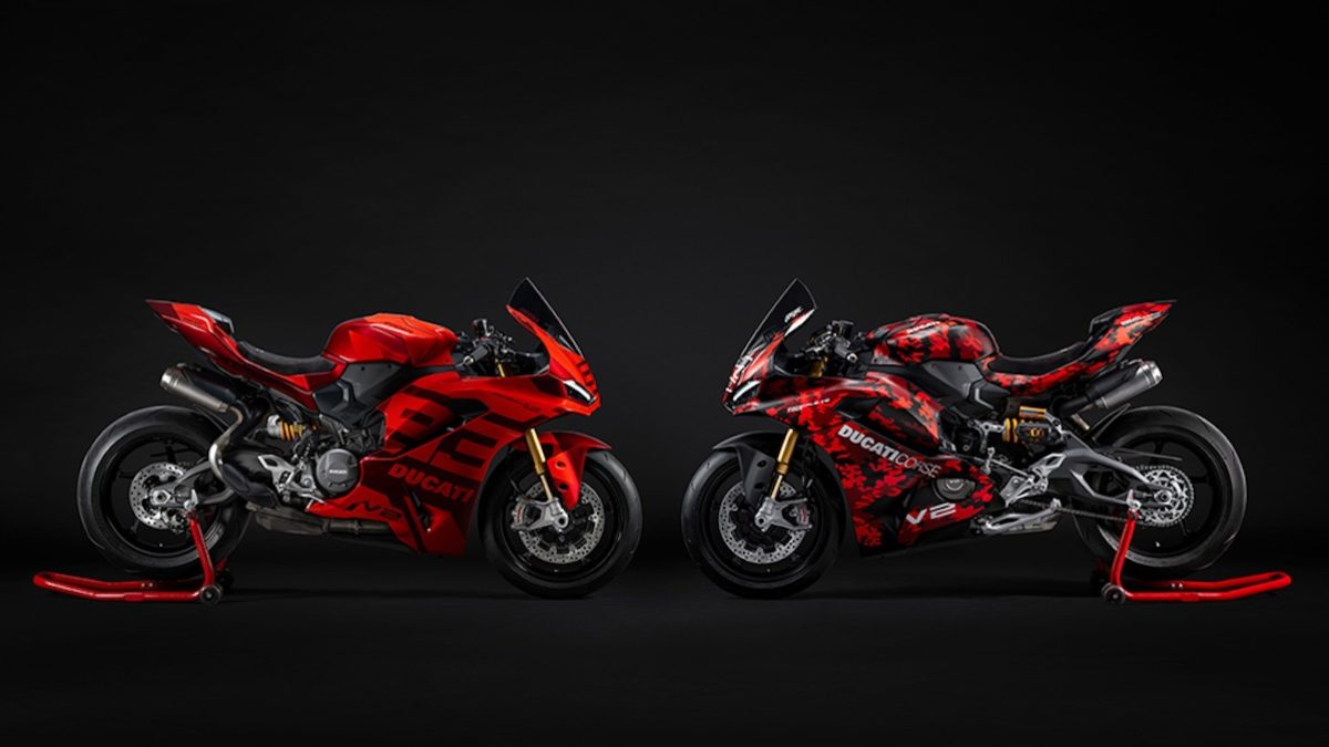 Ducati Panigale V2 MM93 and FB63 Replicas