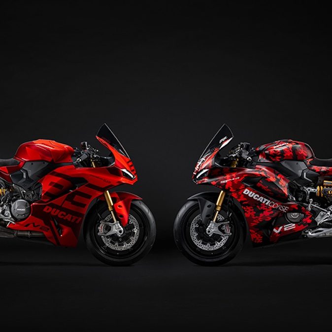 Ducati Panigale V2 MM93 and FB63 Replicas
