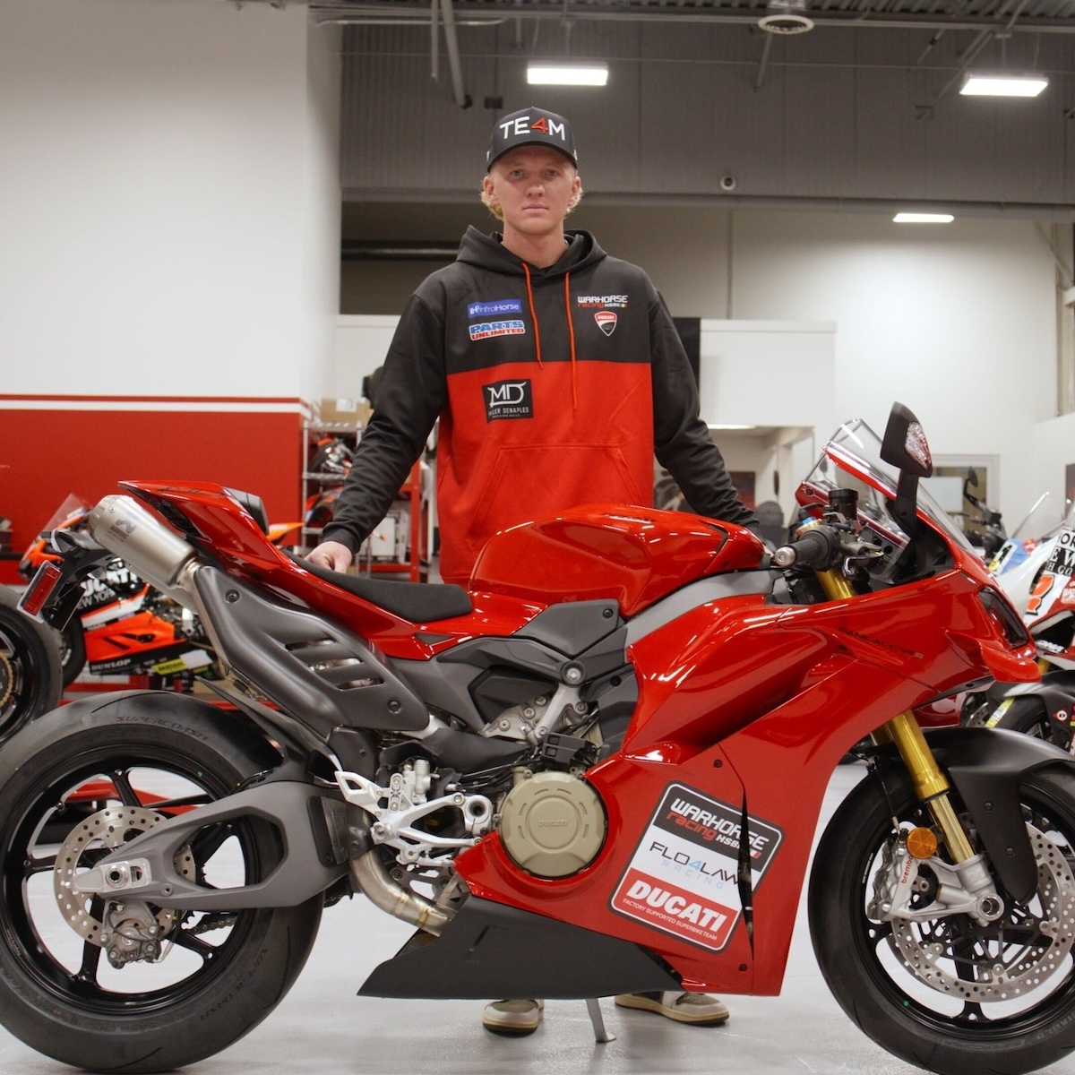 Warhorse HSBK Ducati Flo4Law 2026 Two-Rider Lineup 4