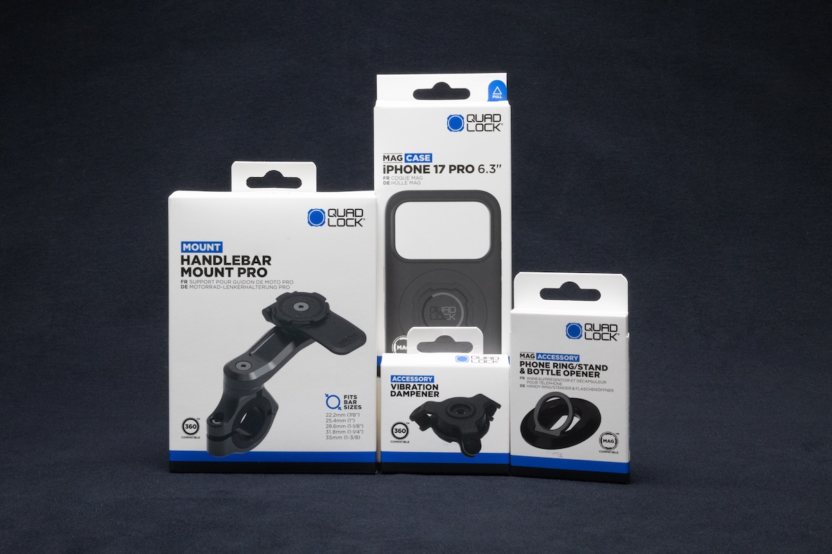 Quadlock Complete Moto Setup