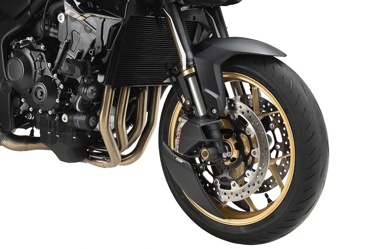 Puig Aero Wheel Deflector on motorcycle showing MotoGP-derived aero