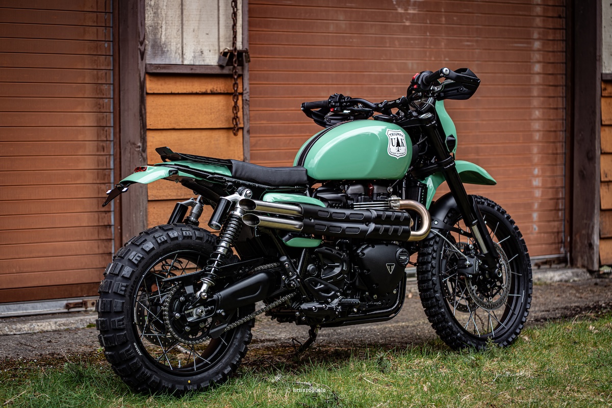 Triumph Originals 2026: Two American Shops Are Competing to Build the Ultimate Time Capsule Scrambler 4 Moto Julia Triumph Originals 2026 custom Scrambler build New Orleans