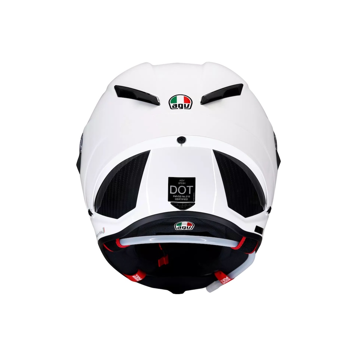 AGV PISTA GP RR WHITE sportbikesincmag.com1