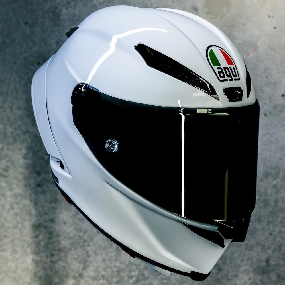 agv goldfish rossi helmet AGV Limited Edition Pista GP R Valentino Rossi 20 Years Helmet