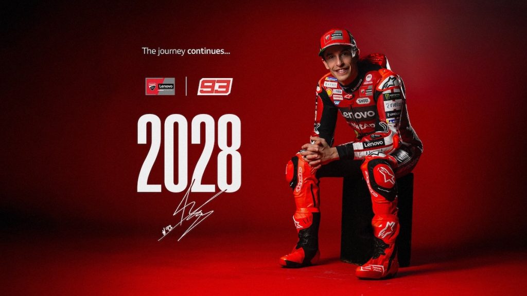 Marc Marquez Ducati Lenovo