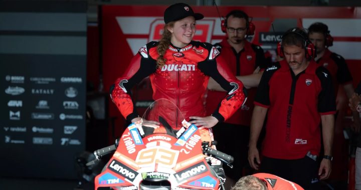 Kayla Yaakov is the First Woman to Ride a Ducati Desmosedici GP Machine