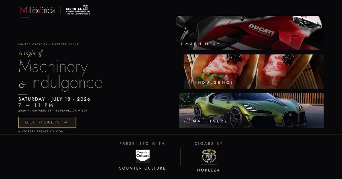 Motorsport Exotica Brings a Former AFM Champion Aboard and Announces Its Debut Showcase Event 4 Motorsport Exotica