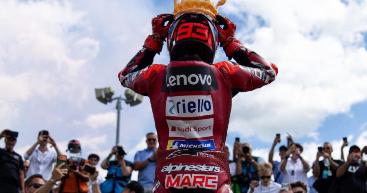 Marc Márquez Sweeps the Sachsenring as Alex Márquez’s Title Charge Hits the Gravel