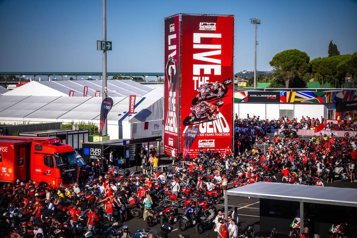 2026 World Ducati Week Sets Attendance Records for Ducati's Centenary Celebration 3 2026 World Ducati Week