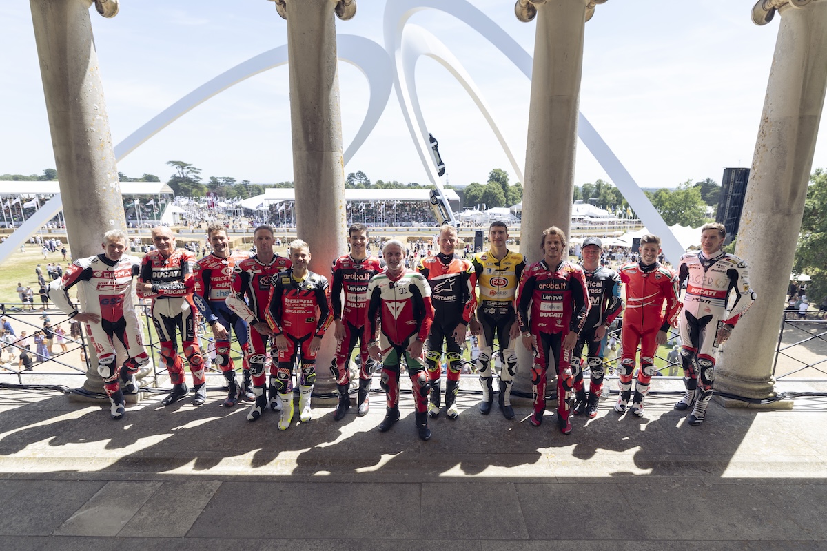 Ducati Legends Past and Present Unite at Goodwood for the Brand's 100th Anniversary 3 Ducati Legends