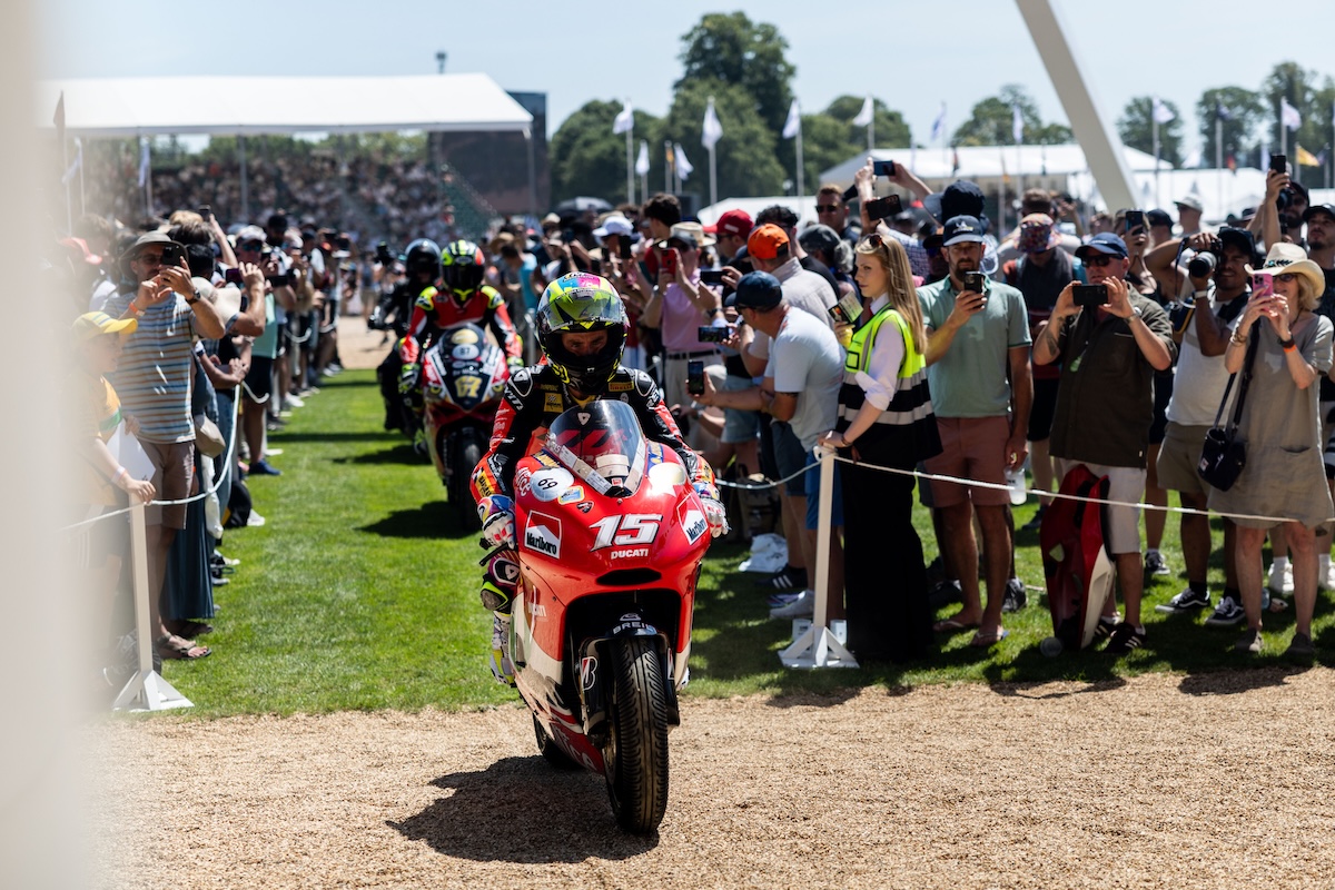 Ducati Legends Past and Present Unite at Goodwood for the Brand's 100th Anniversary 4 Ducati Legends