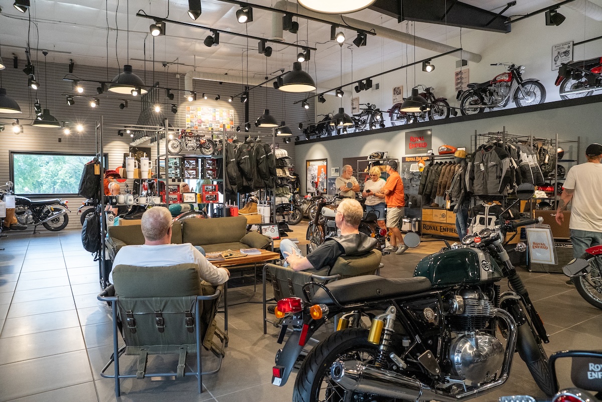 Royal Enfield Opens Its First US Flagship Dealership with Baxter Cycle in Iowa 4 royal enfield flagship dealership sportbikesincmag.com4