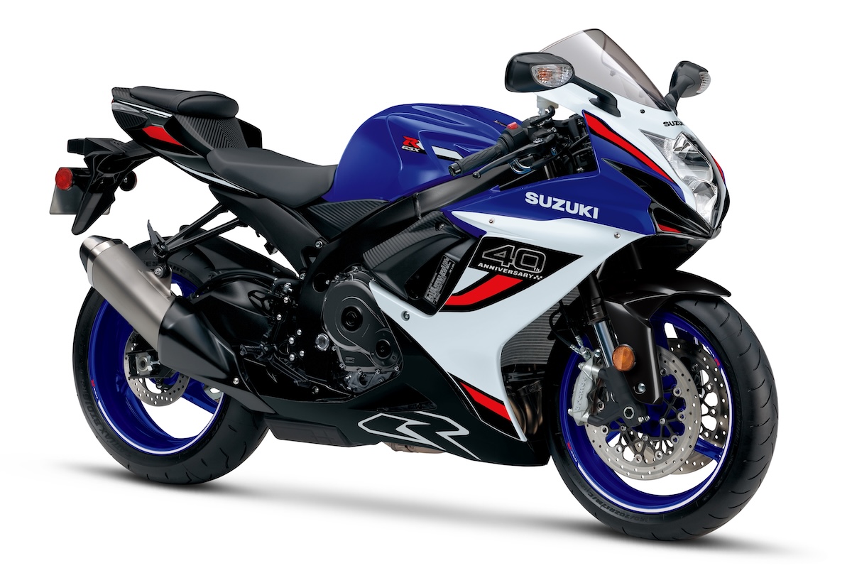 The 2027 Suzuki GSX-R600 and GSX-R750 Are a Carryover With an Anniversary Trim