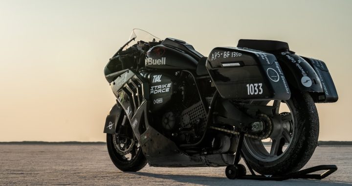 Project Leviathan Bonneville Speed Week: Buell Secures Historic 178 MPH Category B License